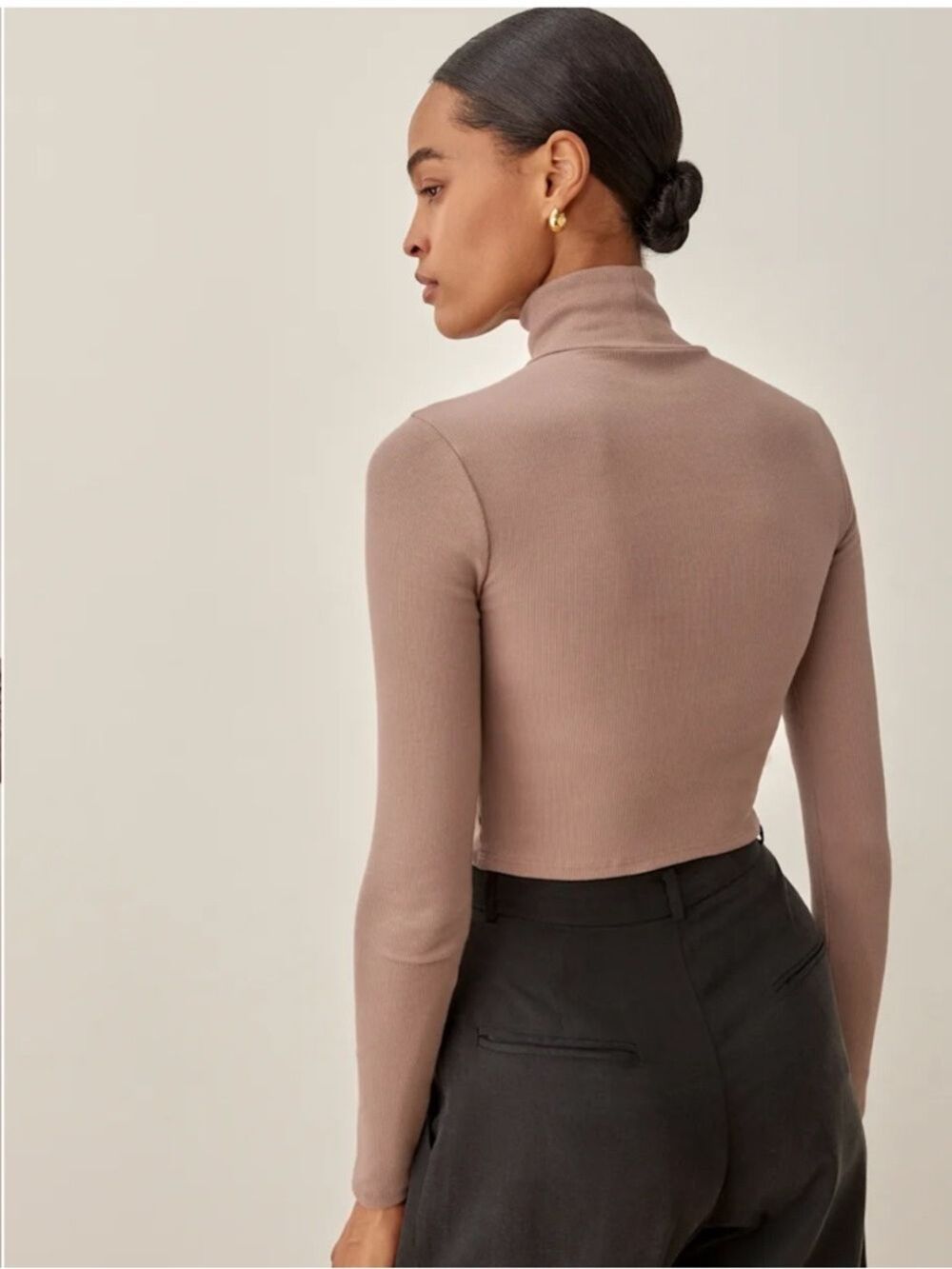 REFORMATION ‘Davy’ Ribbed Crop Top - Picture 4 of 14